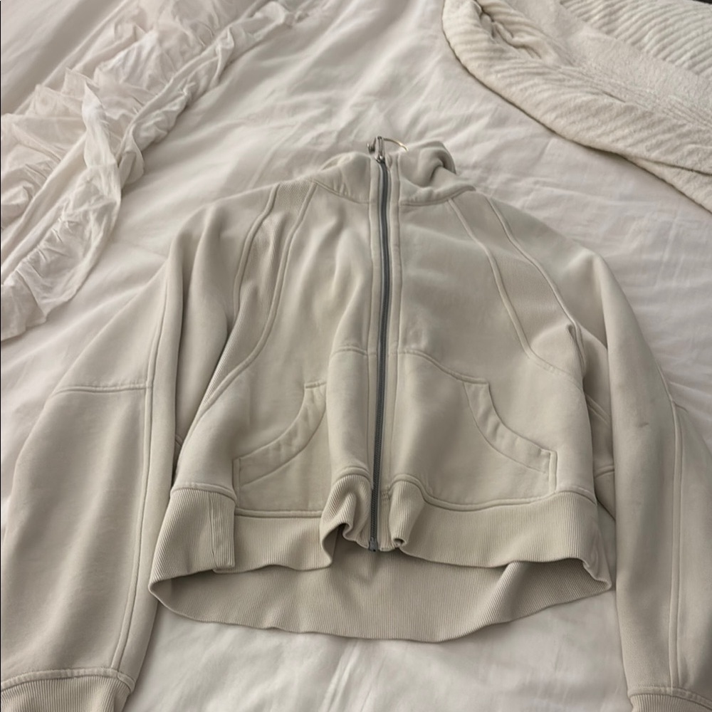 Women's full zip scuba